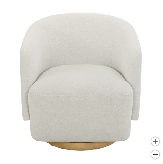 The Murphy Fabric Swivel Chair