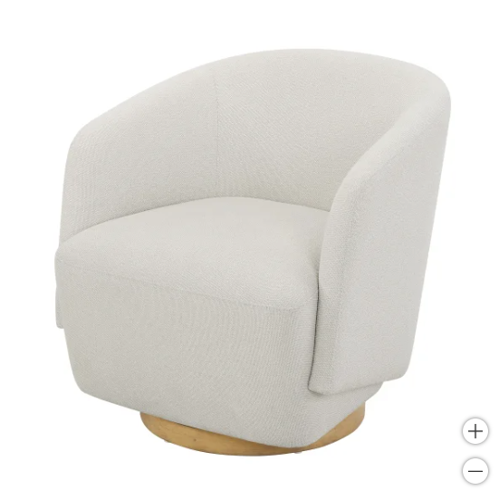 The Murphy Fabric Swivel Chair
