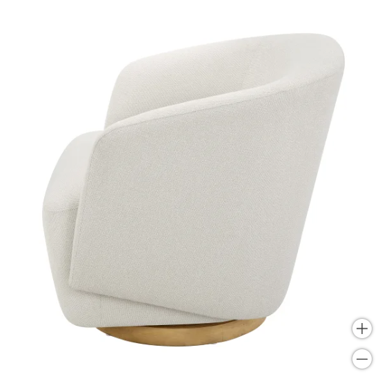 The Murphy Fabric Swivel Chair