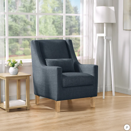 The Blue Gilda Accent Chair
