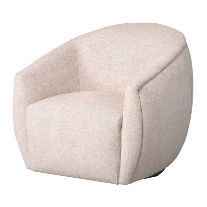 The Dixie Fabric Swivel Chair