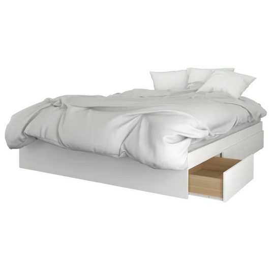 The Nexera Modern Queen Storage Bed Frame