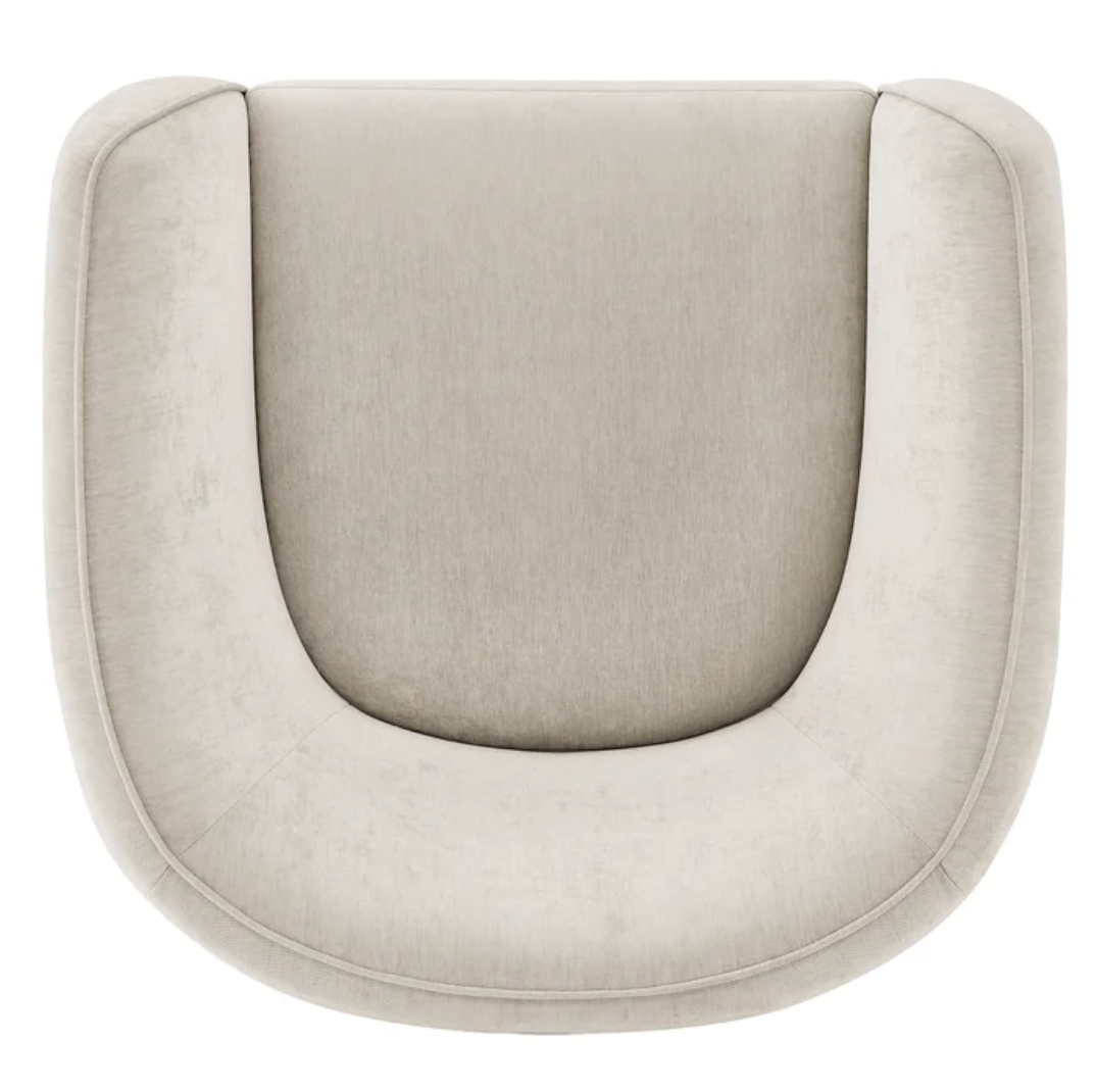 The Elle Fabric Swivel Chair