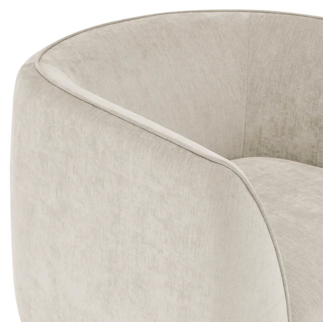 The Elle Fabric Swivel Chair