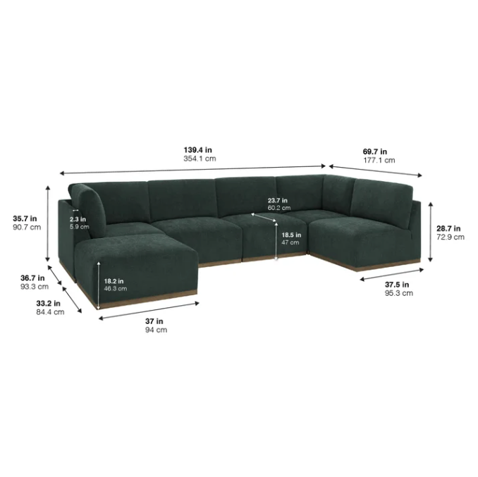 The Green Murphy Sectional