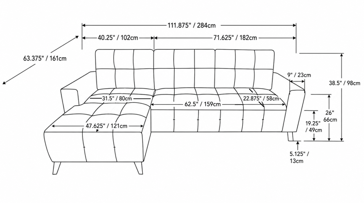The Tina Sofa Bed