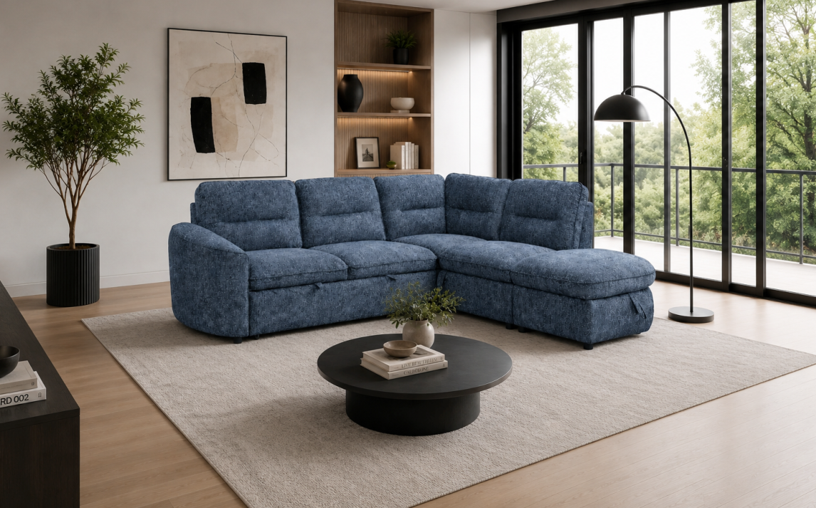 The Blue Town Sofa Bed