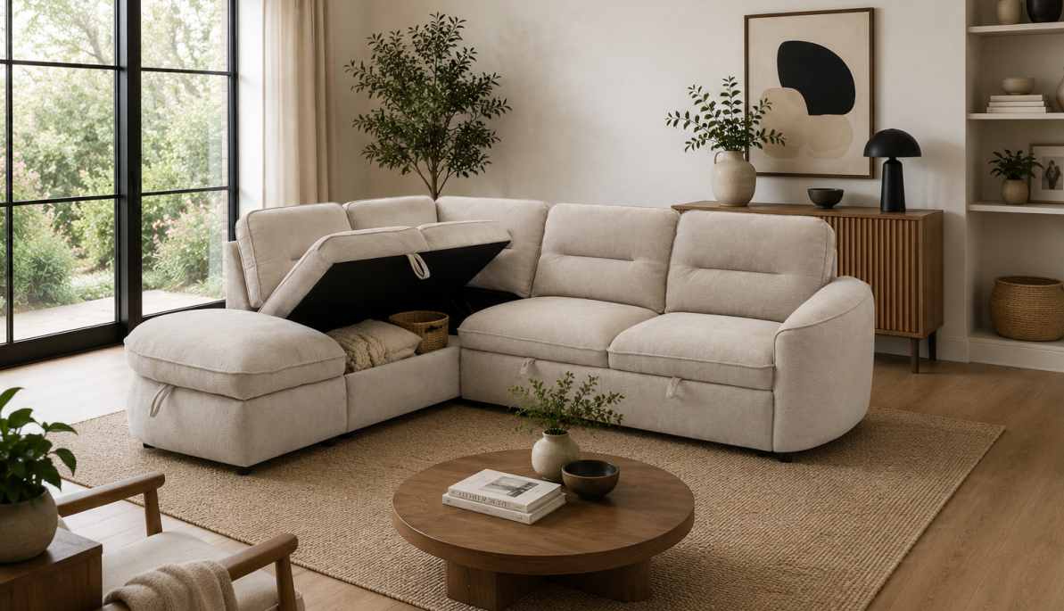 The Beige Town Sofa Bed