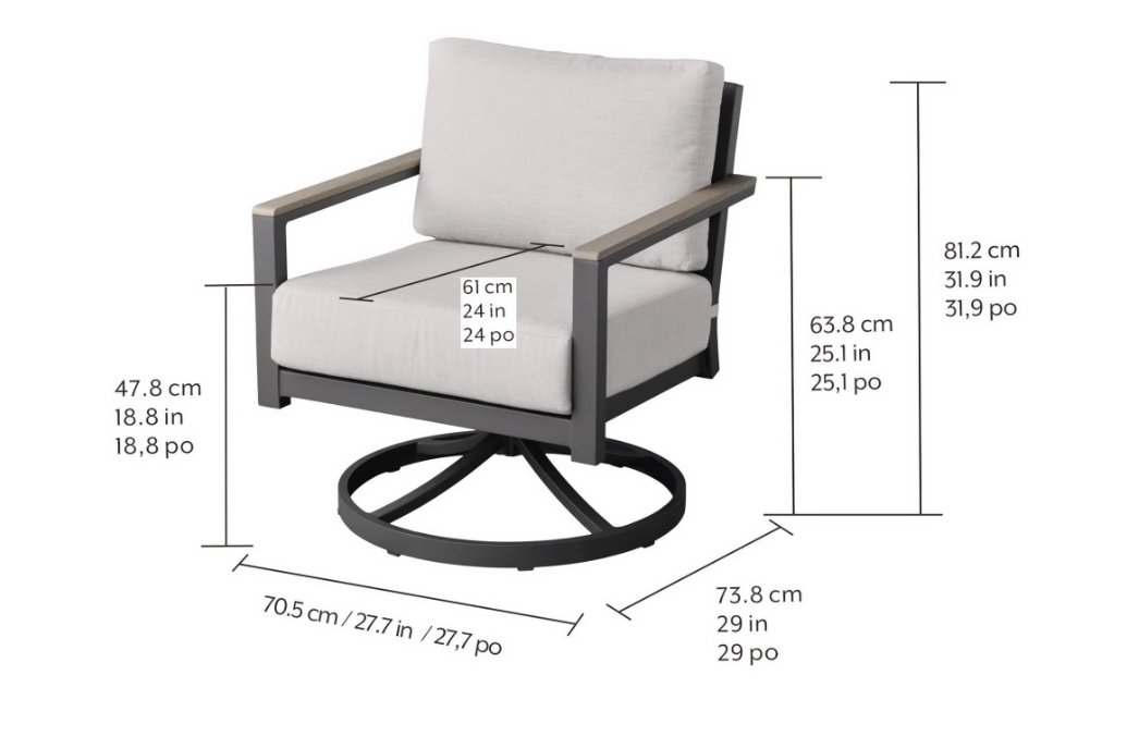 The Nicolet 4-Piece Patio