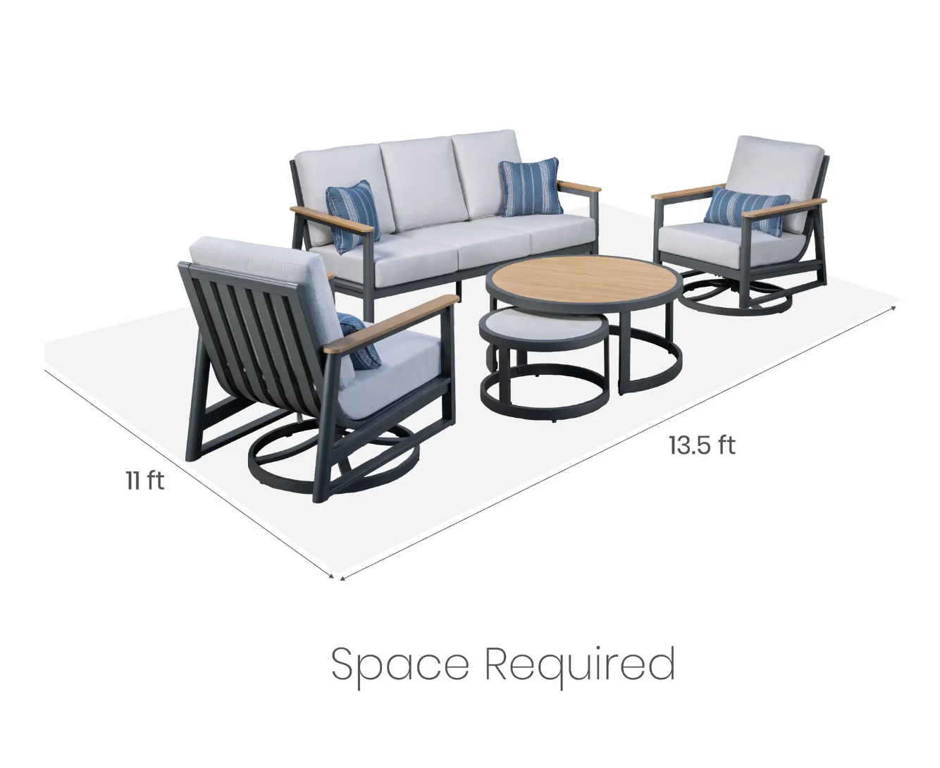 The Sara 5-Piece Patio