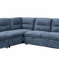 The Blue Town Sofa Bed - LHF