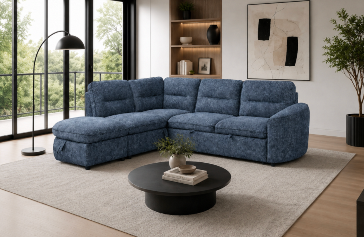 The Blue Town Sofa Bed