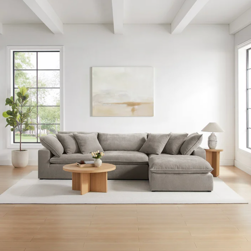 The 4-Piece Open-Ended Taupe Sereen