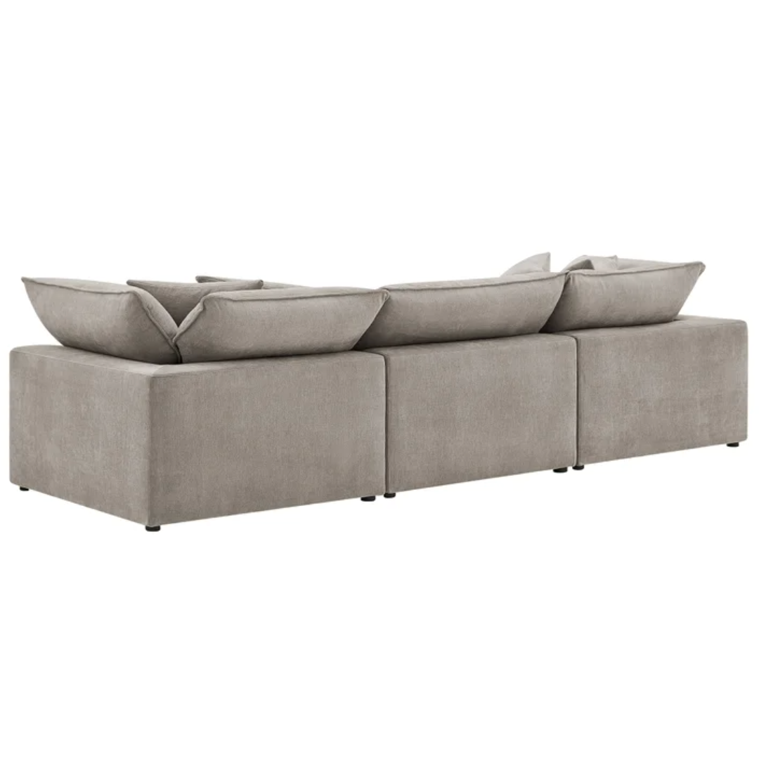 The 4-Piece Open-Ended Taupe Sereen