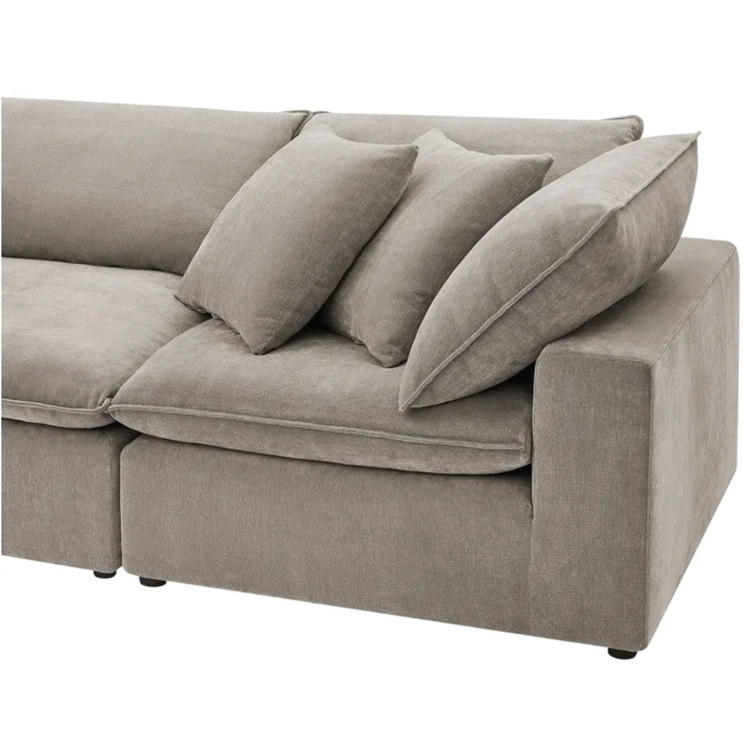 The 4-Piece Open-Ended Taupe Sereen