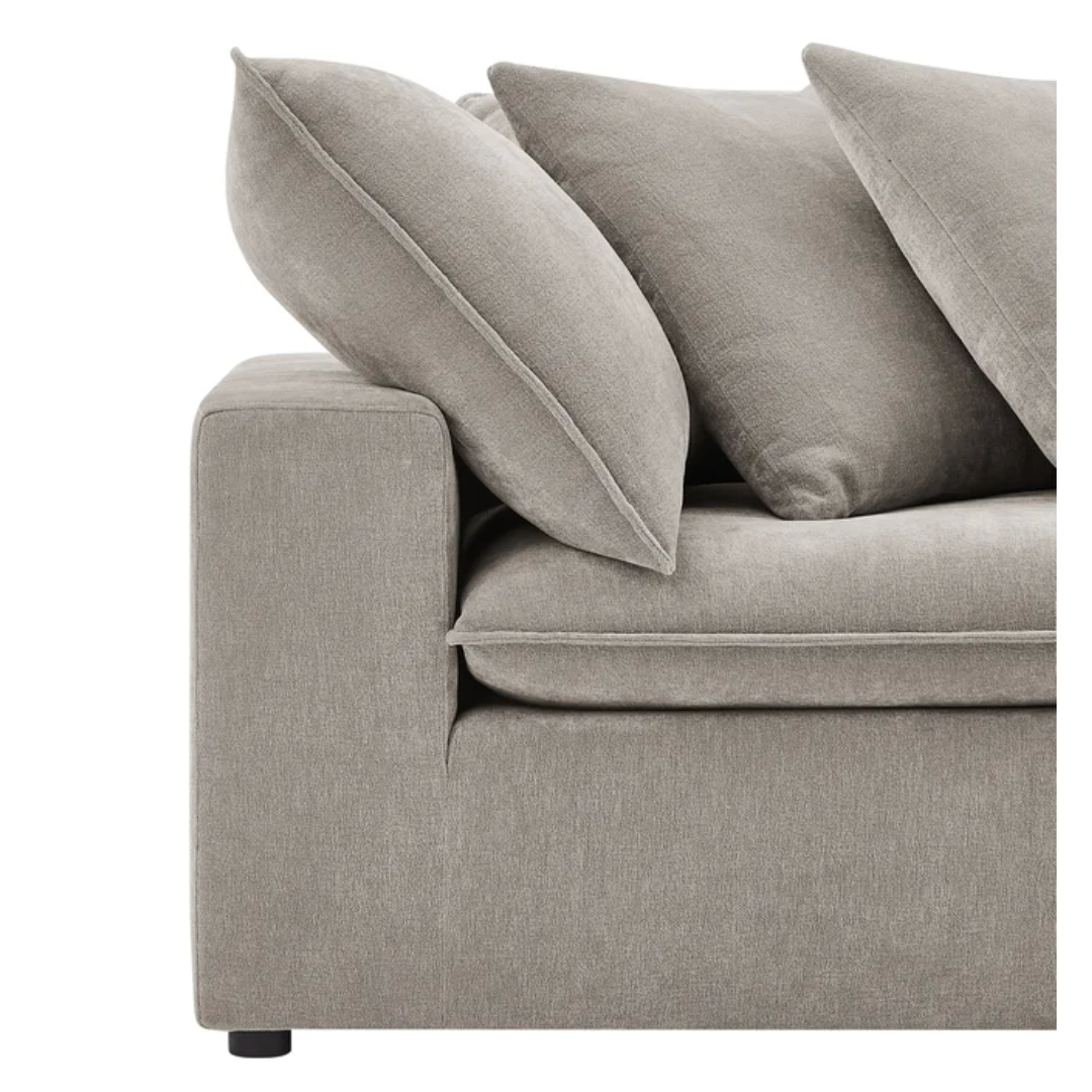 The 4-Piece Open-Ended Taupe Sereen