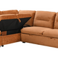 The Orange Town Sofa Bed - LHF