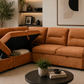 The Orange Town Sofa Bed - LHF