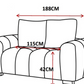 The Rust Loveseat