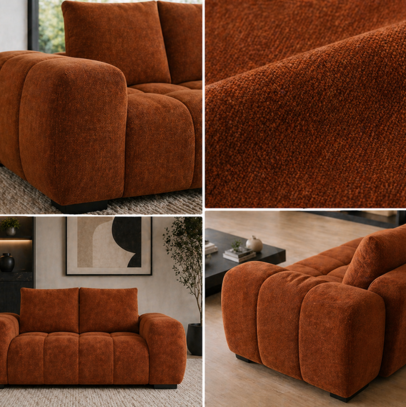 The Rust Loveseat
