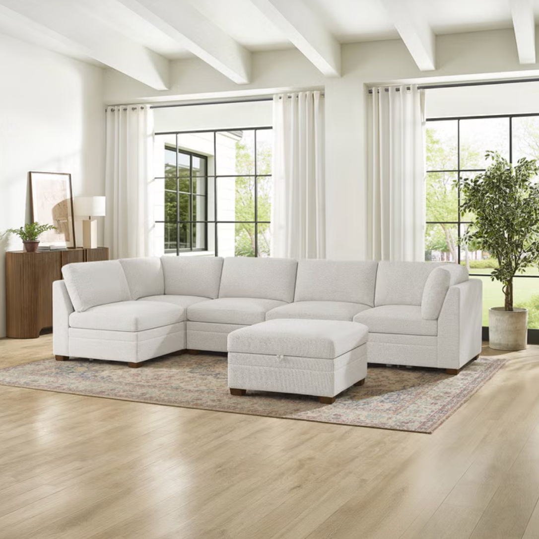 The Light Beige Non-Tuffed Tisdale