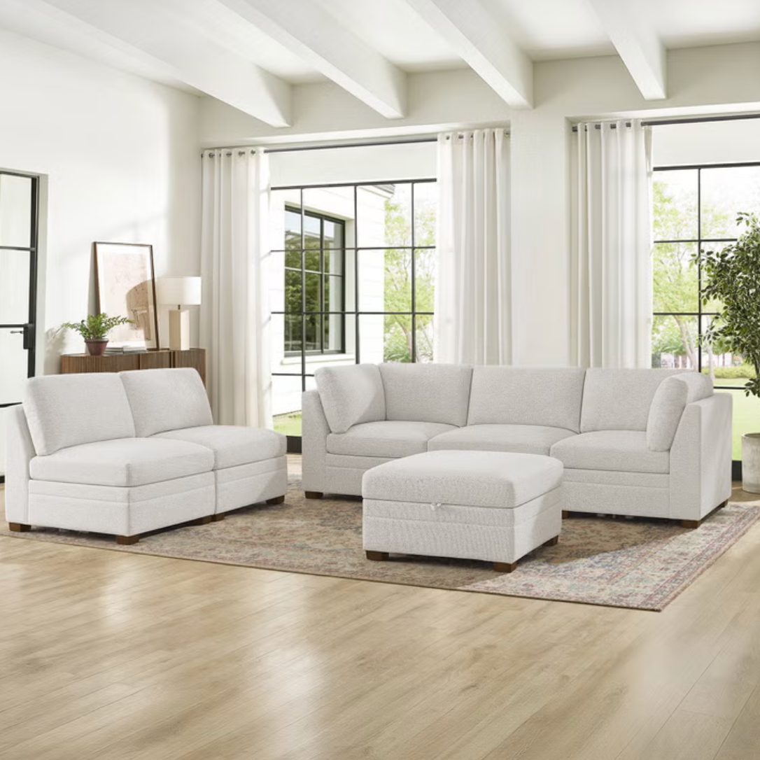 The Light Beige Non-Tuffed Tisdale