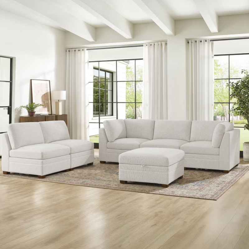 The Light Beige Non-Tuffed Tisdale