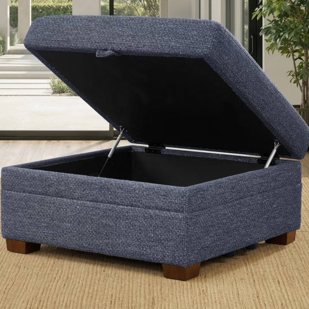 The Blue Non-Tuffed Woven Tisdale