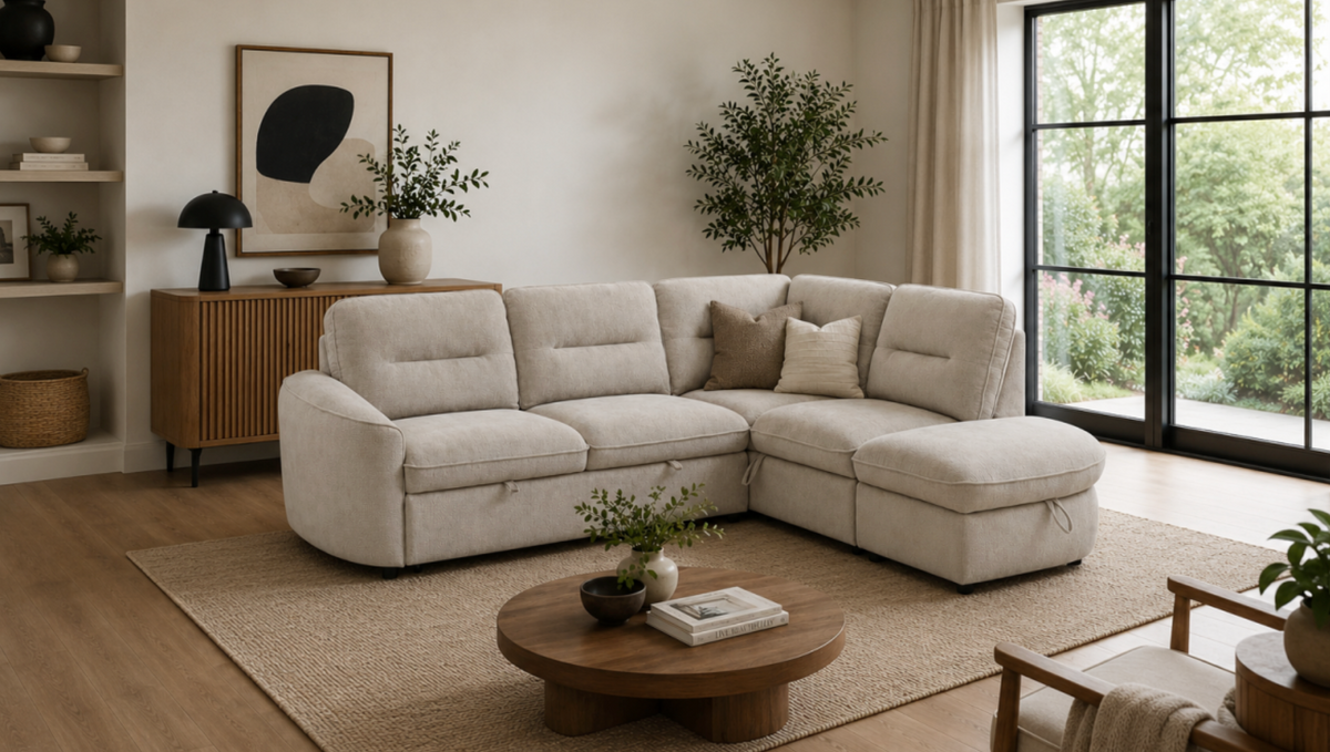 The Beige Town Sofa Bed